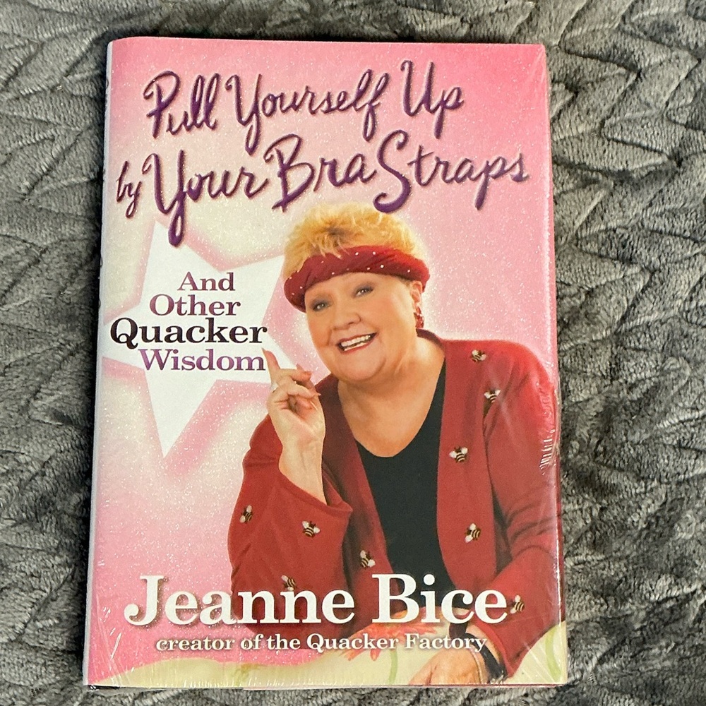 Wrapped/sealed NWT pull yourself up by your bra straps by Jeanne Bice